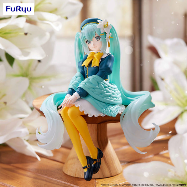 Furyu Corporation Hatsune Miku Series Hatsune Miku Flower Fairy Lily Noodle Stopper Figure