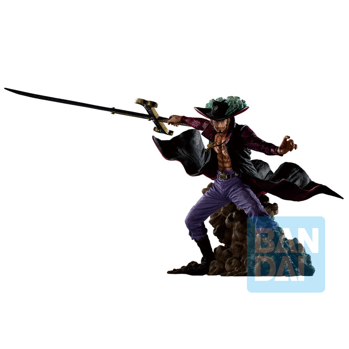 Bandai Ichibansho Figure Dracule Mihawk (Genealogy of Swordsman's Soul) "One Piece" | 4573102659699