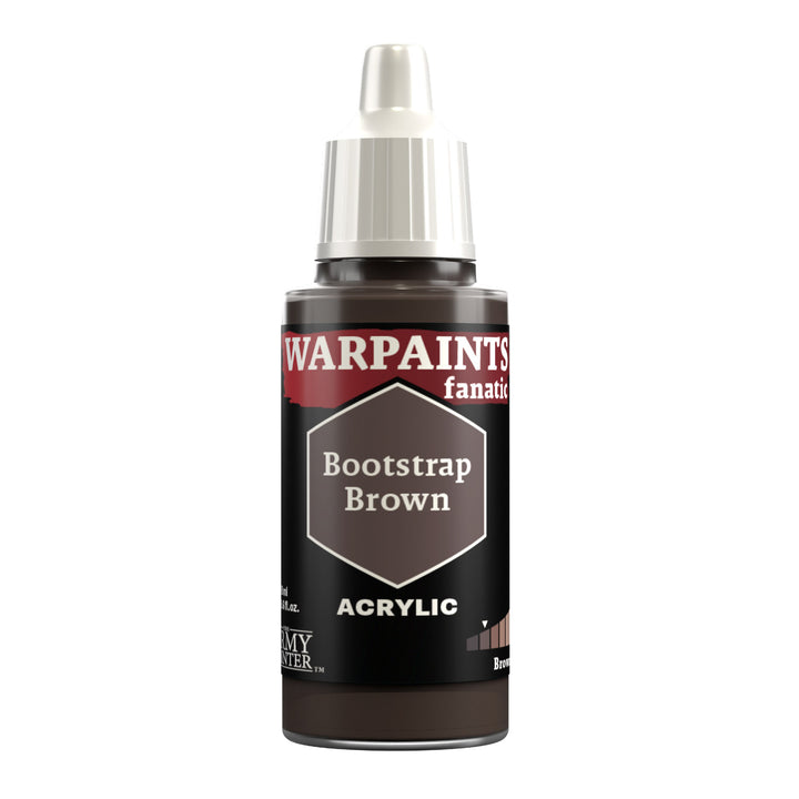 Army Painter Warpaints Fanatic Acrylic, Bootstrap Brown | 5713799307407