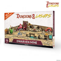 Archon Studio Dungeons and Lasers: Dwarven Mine Props (D&L: Half-Height Walls) | 5901414672720