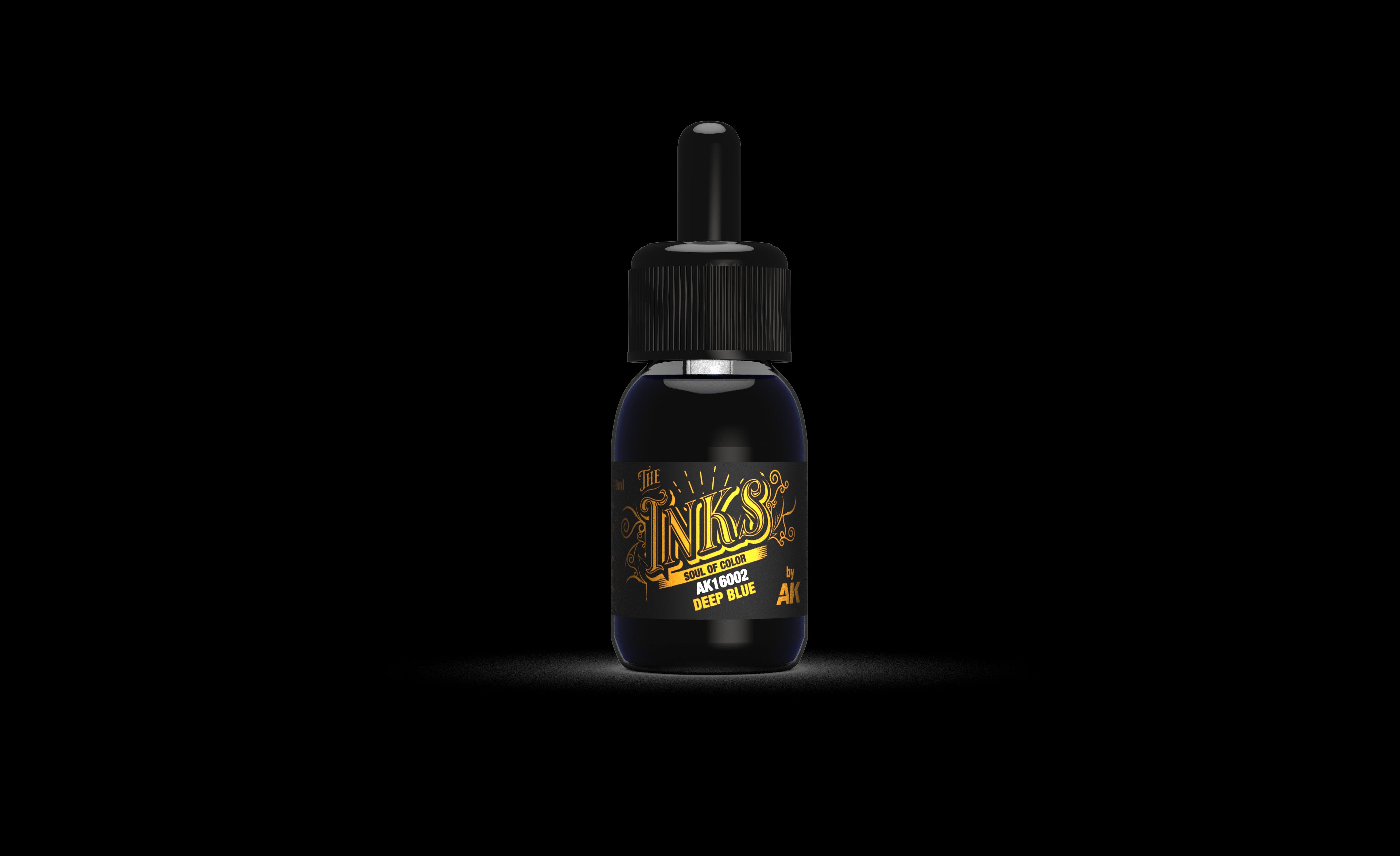 AK Interactive The INKS Deep Blue 30 ml | 8435568334755