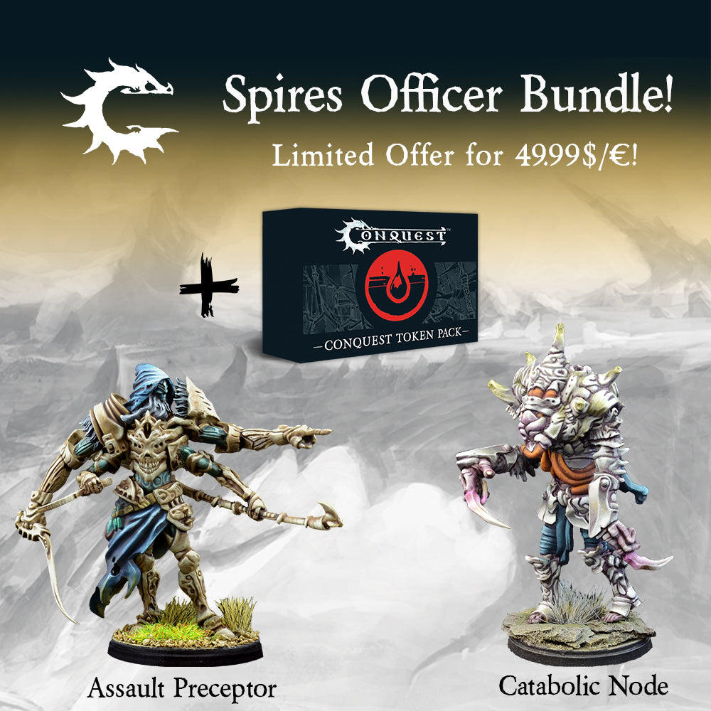 Conquest, Spires Officer Bundle (PBW1032)