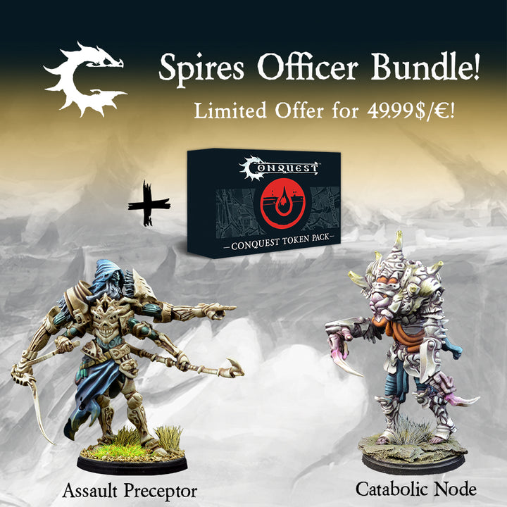 Conquest, Spires Officer Bundle (PBW1032) | 5213009016049