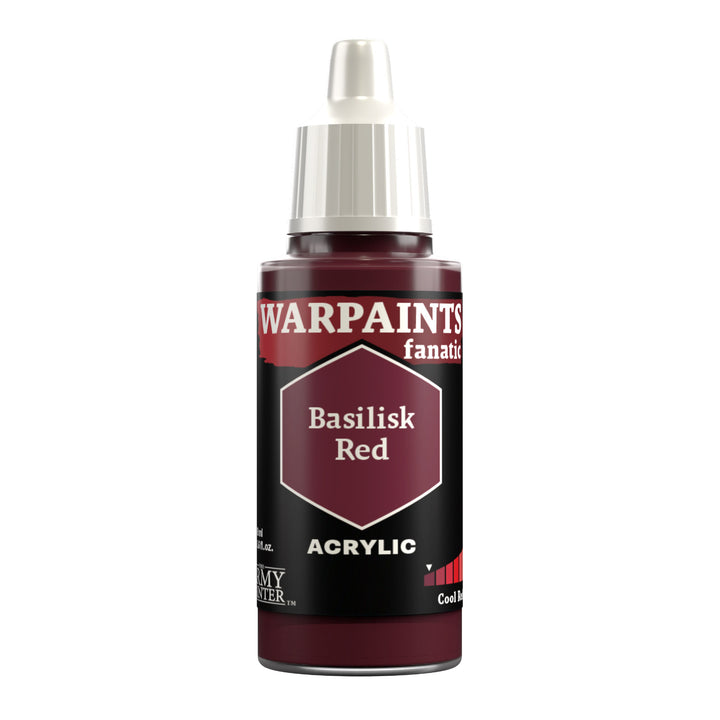 Army Painter Warpaints Fanatic Acrylic, Basilisk Red | 5713799311503