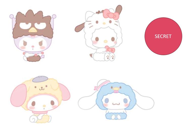 Bandai Lifestyle Bath Bomb Sanrio Bath Bomb Fluffy Time "Sanrio" (Blind Box of 15)
