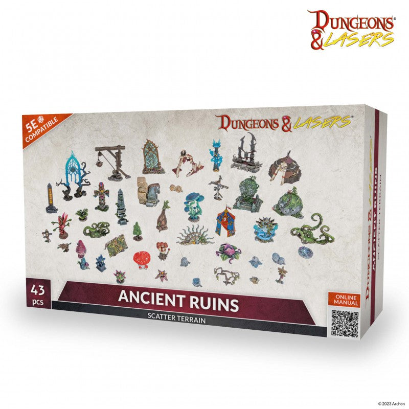 Archon Studio Dungeons and Lasers: Ancient Ruins Scatter Terrain (D&L: Expansion Sets) | 5901414674700