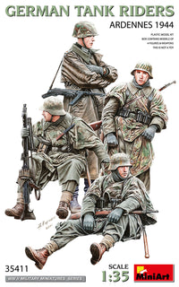 MiniArt 1/35 German Tank Riders. Ardennes 1944 | 5905937497280
