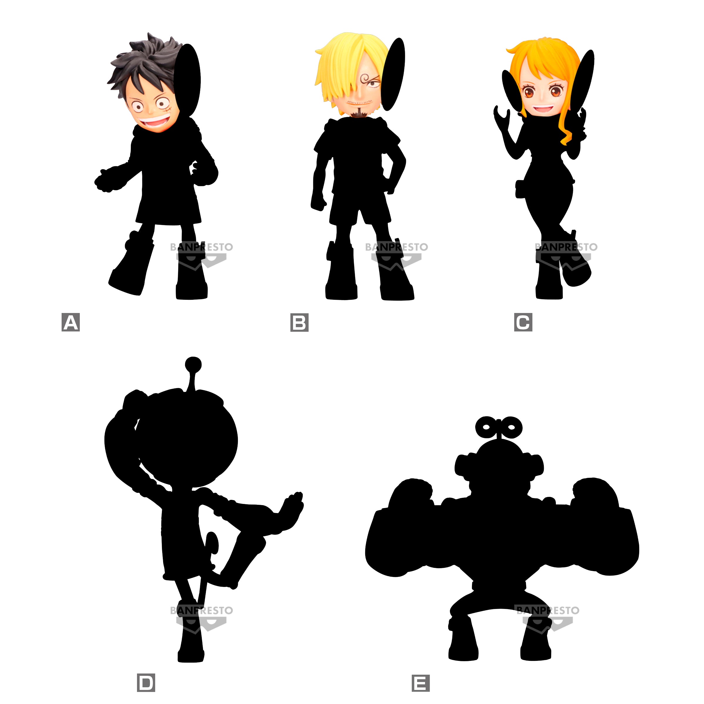 Bandai World Collectable Figure Egg Head 1 - (TBA) (Blind Box of 12) "One Piece" | 4983164893045