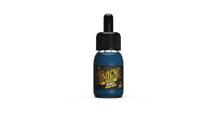 AK Interactive The INKS Ocean Blue 30 ml | 8435568334878