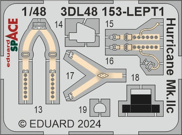 Eduard Hurricane Mk.IIc SPACE 1/48 for HOBBY BOSS | 8591437585311