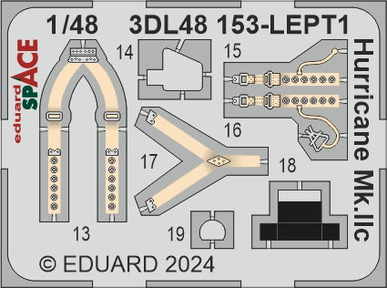 Eduard Hurricane Mk.IIc SPACE 1/48 for HOBBY BOSS | 8591437585311