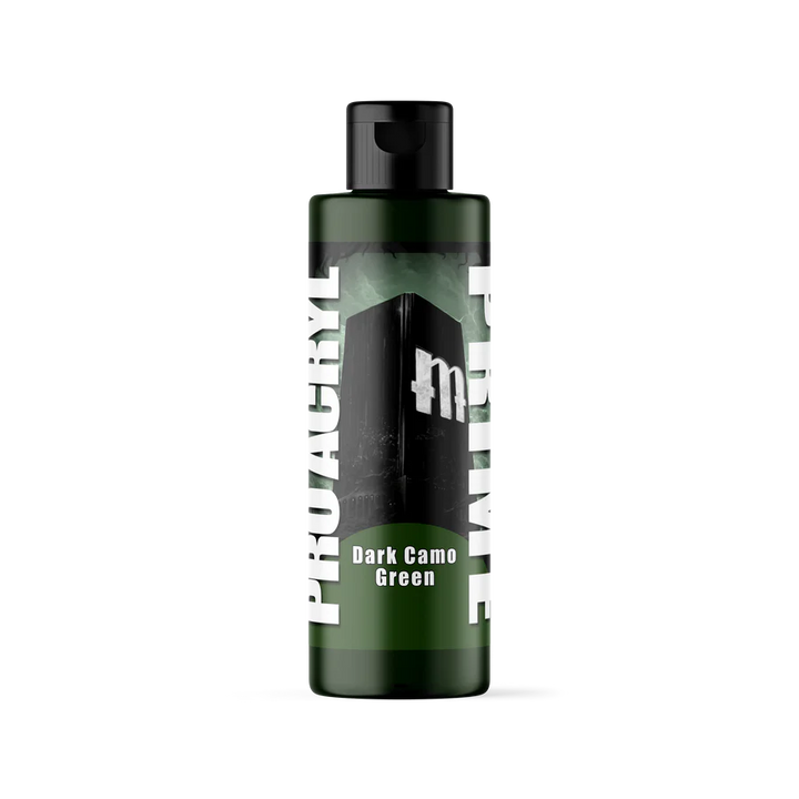 Monument Hobbies Pro Acryl PRIME Airbrush Primers Dark Camo Green | 655368007149