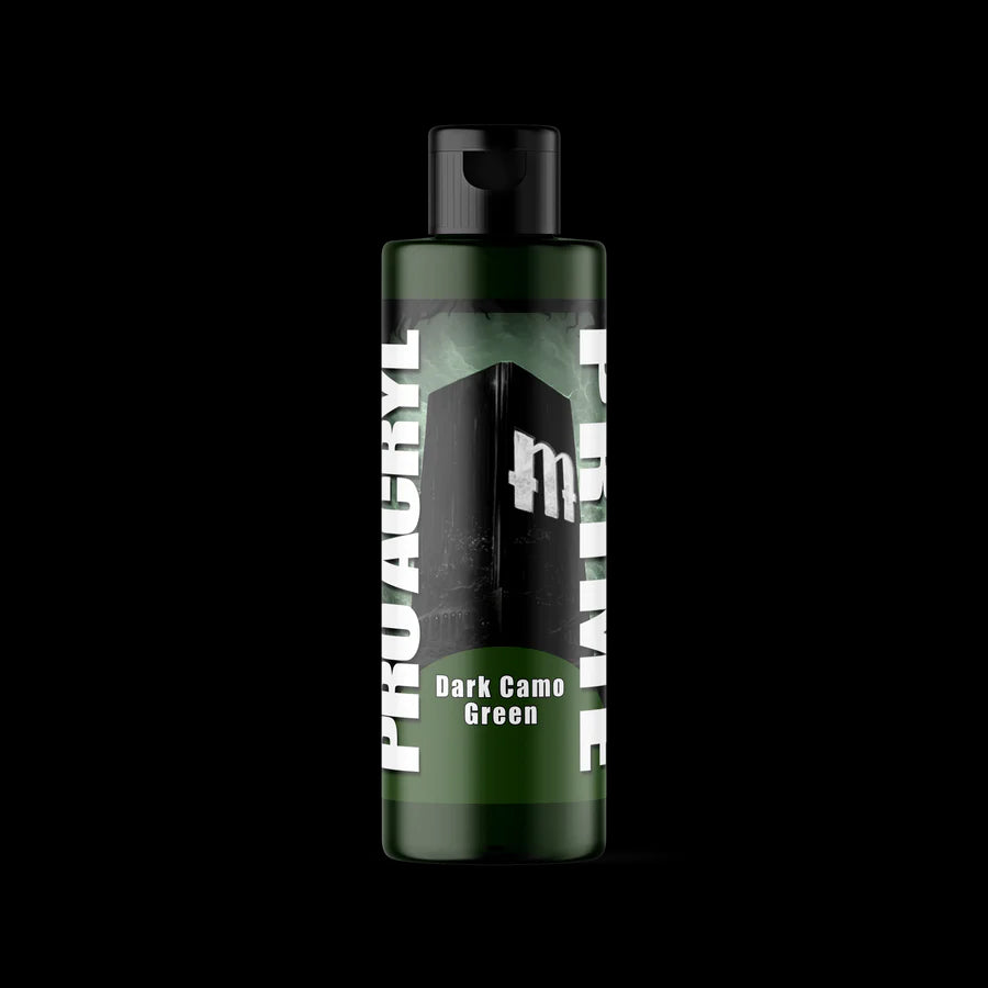 Monument Hobbies Pro Acryl PRIME Airbrush Primers Dark Camo Green | 655368007149