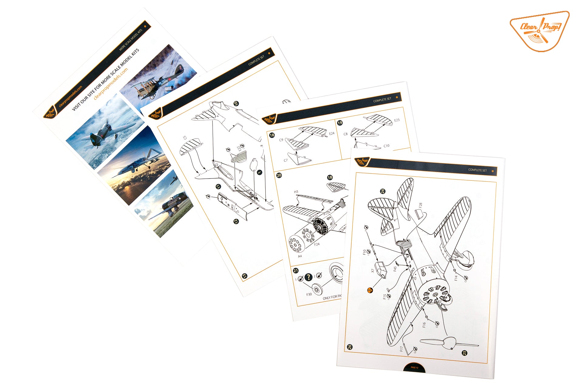 Clear Prop 1/48 I-16 type 5 (early version) [Starter Kit] | 6400608763712