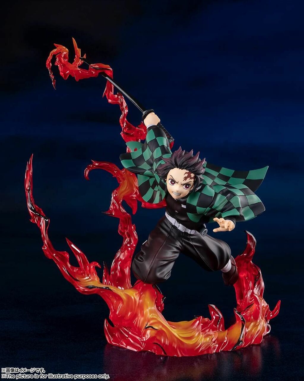 BANDAI Tamashii Tanjiro Kamado Total Concentration Breathing - P-REX Hobby