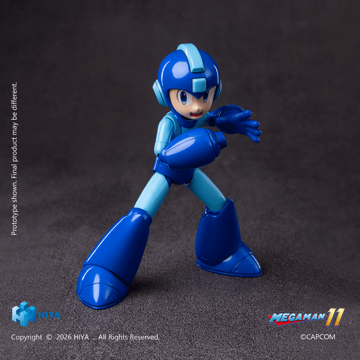 HIYA Exquisite Basic Series None Scale 4.7 Inch Mega Man Original Series Mega Man Action Figure