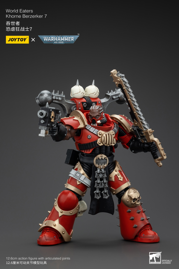 JOYTOY World Eaters Khorne Berzerker 7 | 6927054400638