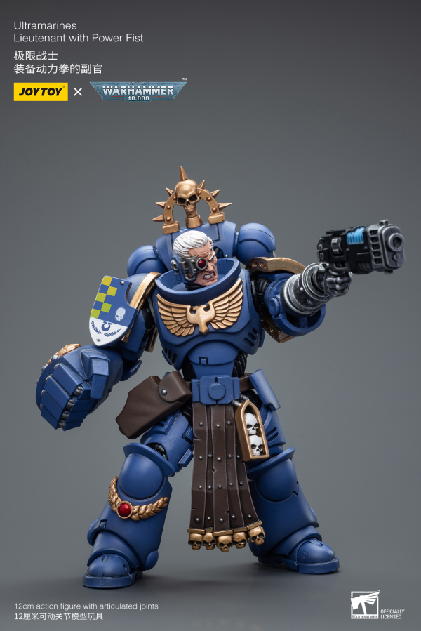 Joy Toy Ultramarines Lieutenant with Power Fist(6973130377677)(6973130377677)