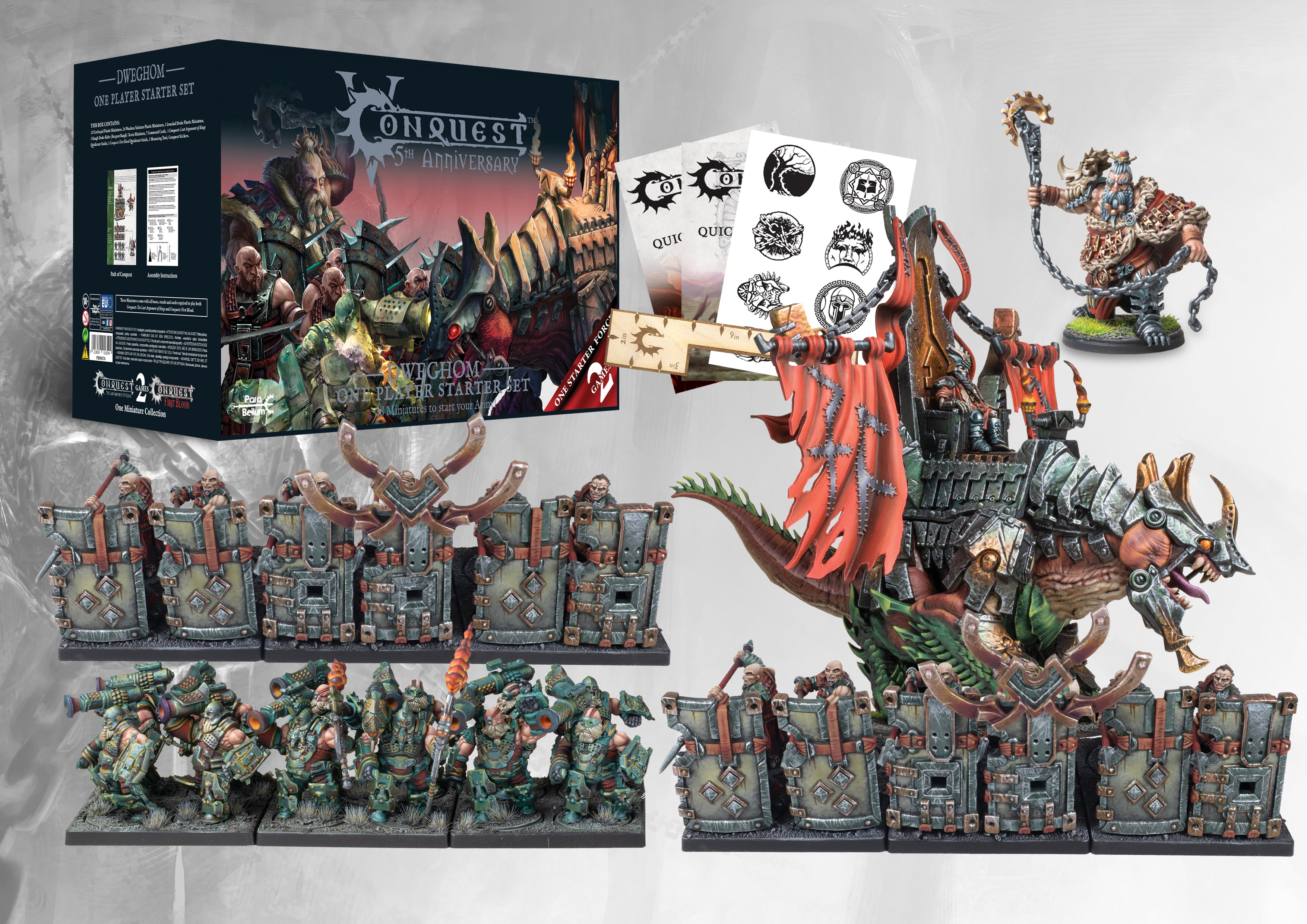 Conquest, Dweghom - Conquest 5th Anniversary Supercharged Starter Set (PBW6074)