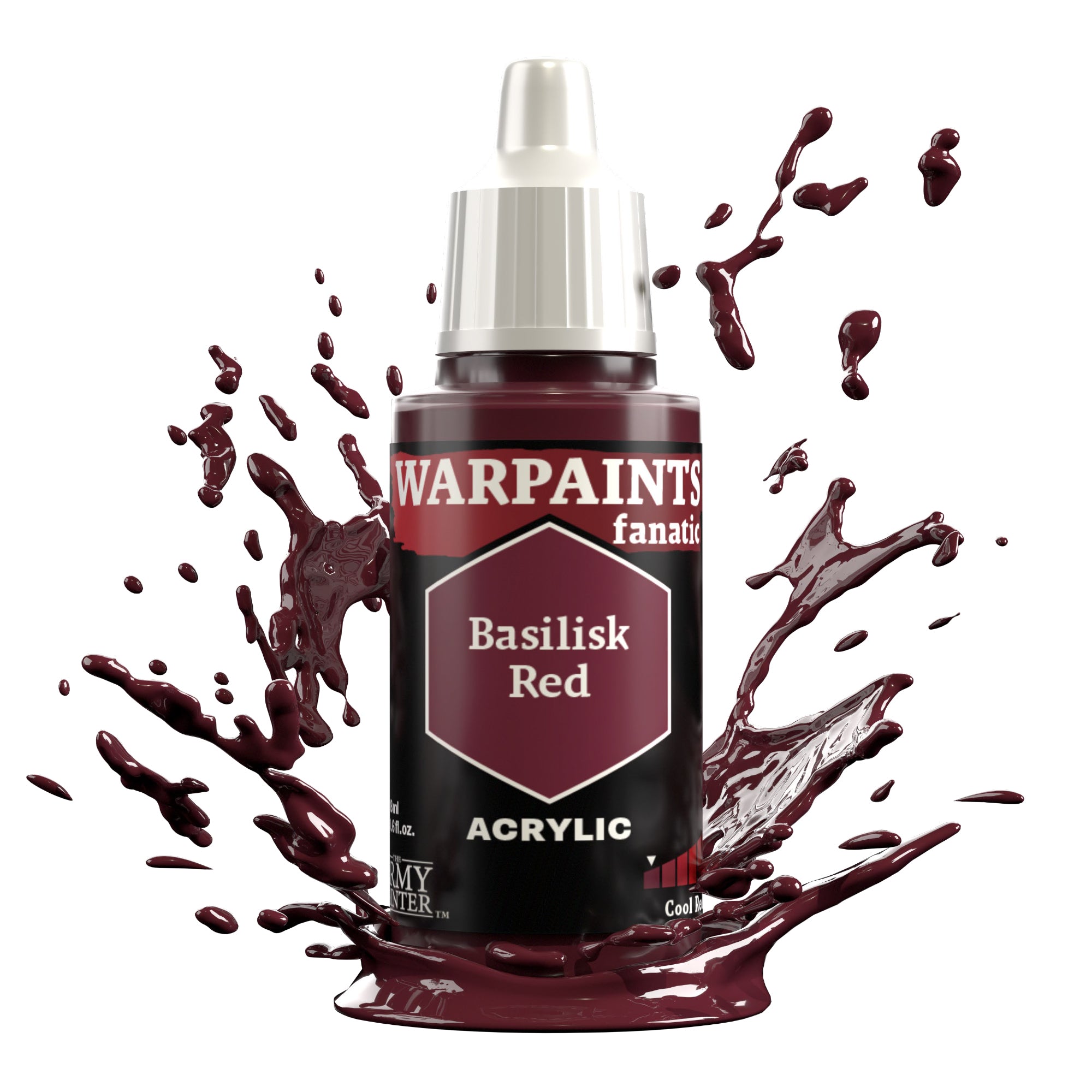 Army Painter Warpaints Fanatic Acrylic, Basilisk Red | 5713799311503