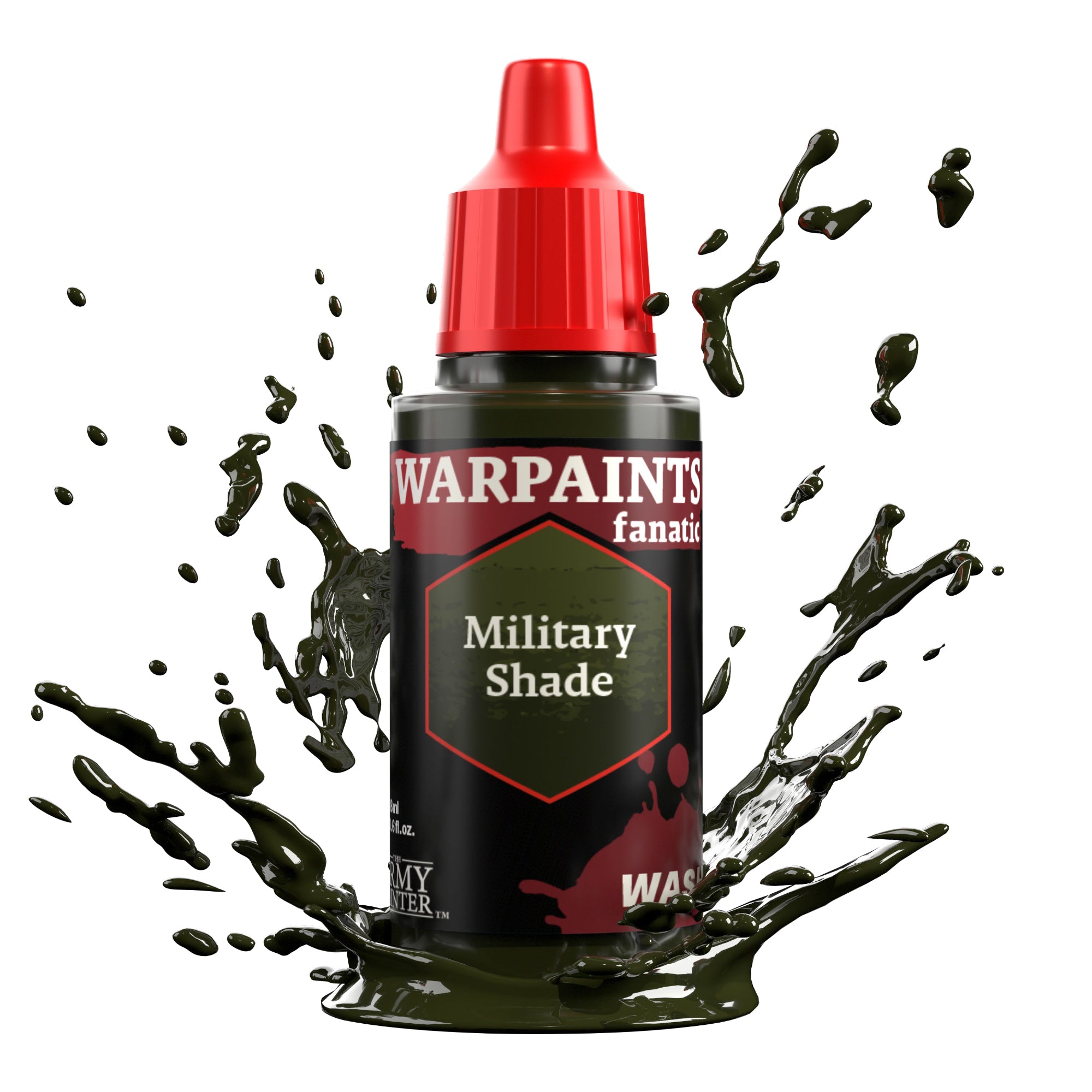 Army Painter Warpaints Fanatic Wash, Military Shade