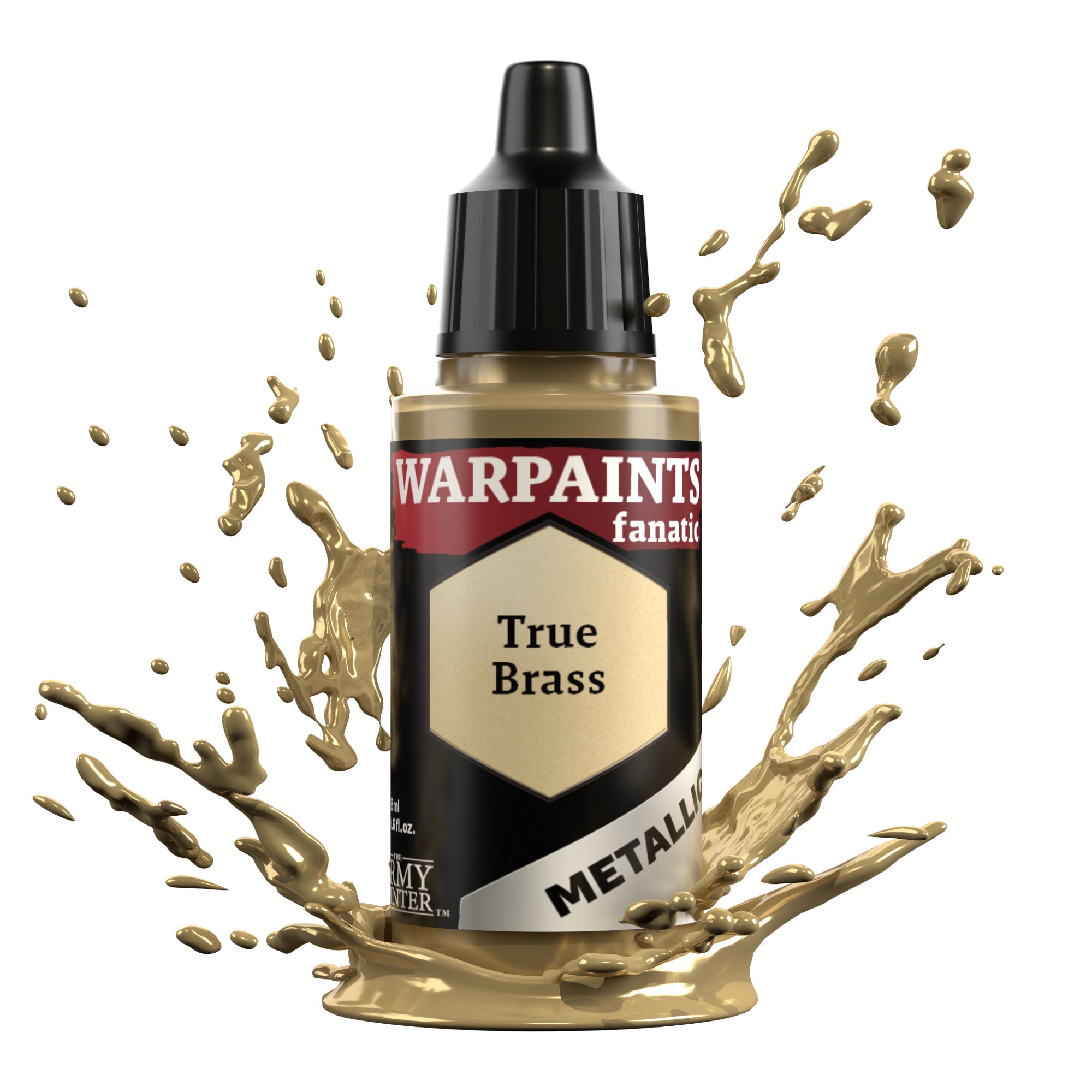 Army Painter Warpaints Fanatic Metallic, True Brass | 5713799318601