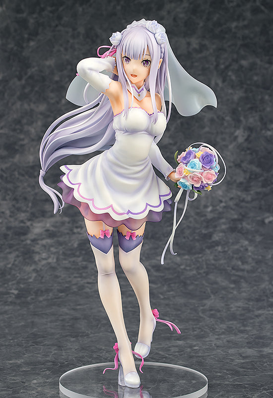 Good Smile Company Re:ZERO -Starting Life in Another World- Series Emilia Wedding Ver. (Re-Run) 1/7 Scale Figure