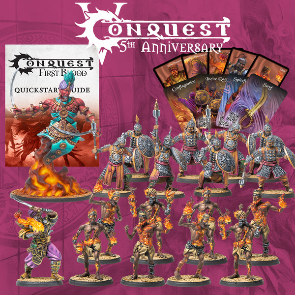 Conquest, Sorcerer Kings - First Blood Warband (PBW6085)