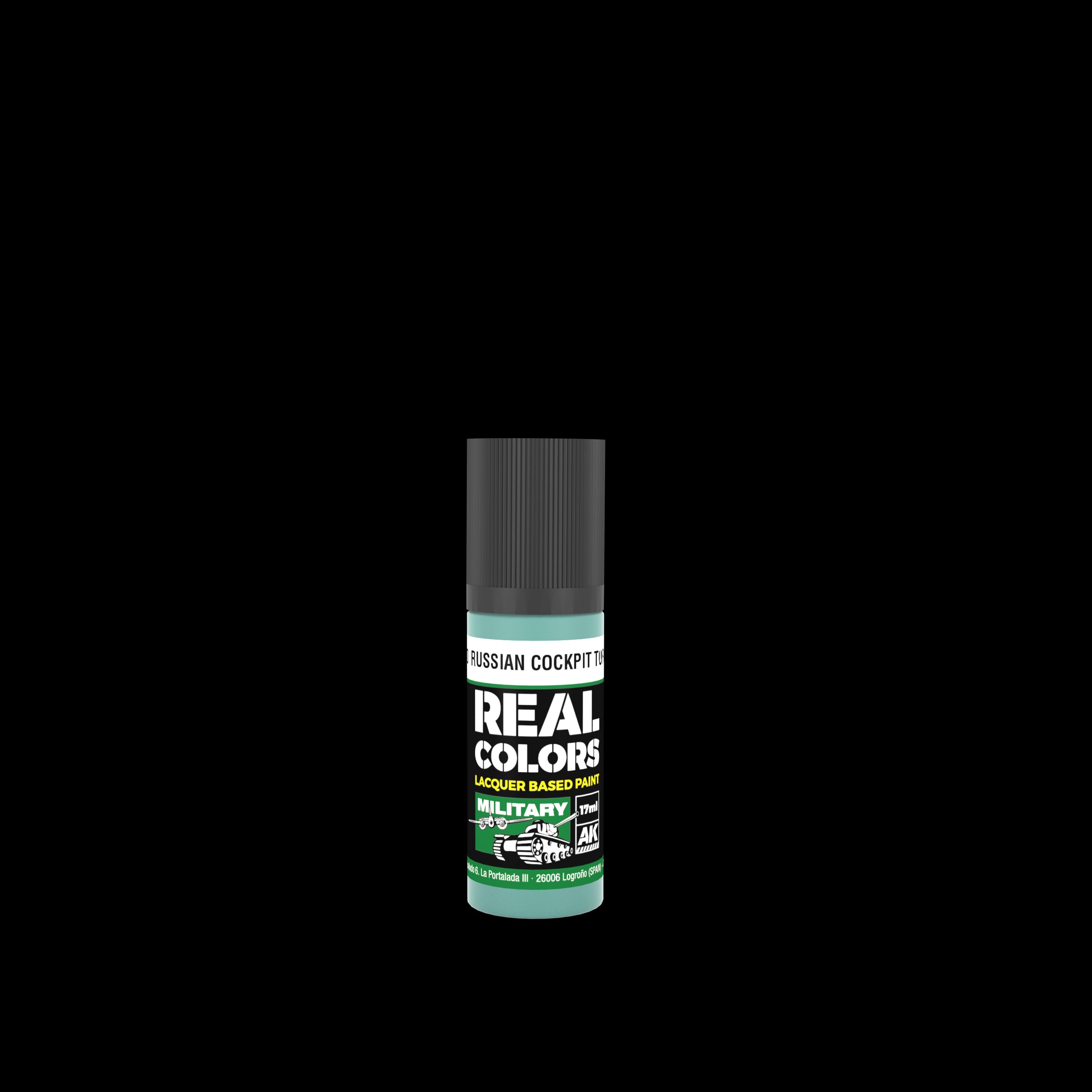 AK Interactive Real Colors Russian Cockpit Torquoise 17ml. | 8435568337336