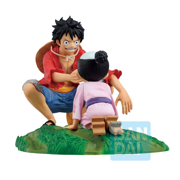 Bandai Ichibansho Figure Monkey .D. Luffy & Momonosuke (TBA) "One Piece"