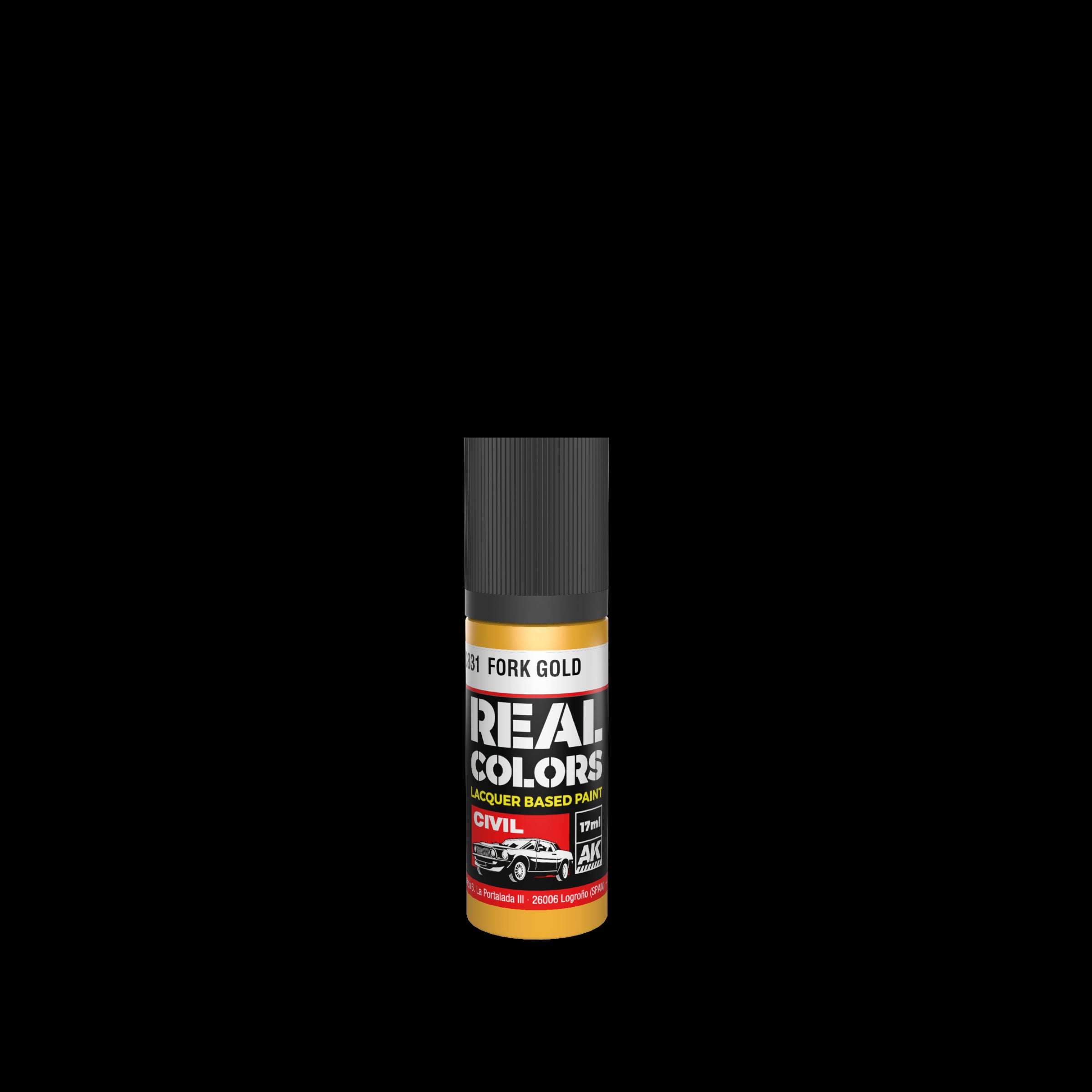 AK Interactive Real Colors Fork Gold 17 ml. | 8435568335844