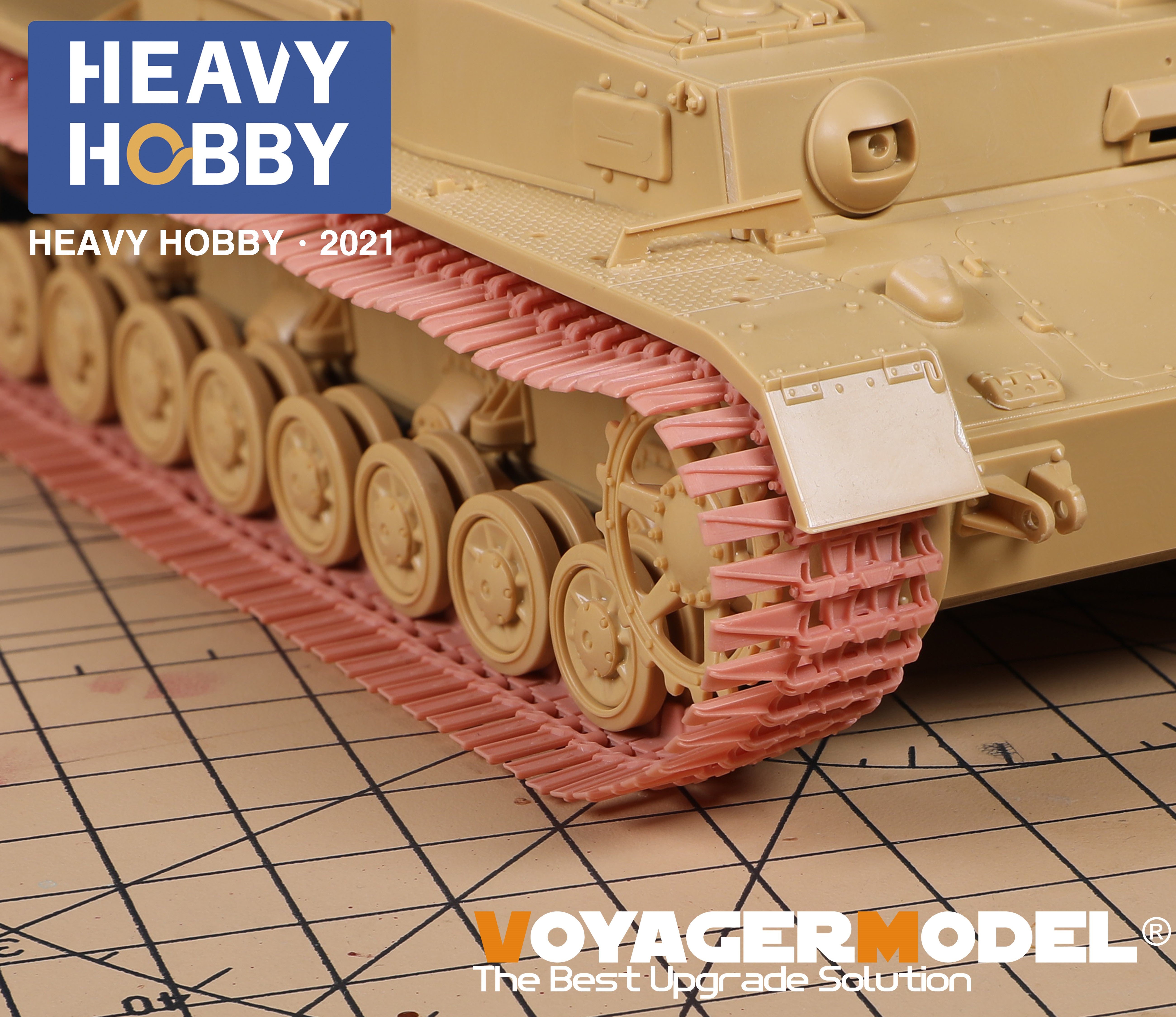 Heavy Hobby 1/35 WWII German Panzer III/IV Winerketon Track Pattern C (Panzer III &IV winter track) | 6973146480156