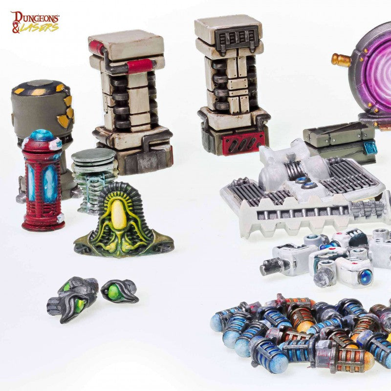 Archon Studio Dungeons and Lasers: Sci-Fi Customization Bits (D&L: Expansion Sets) | 5901414671006