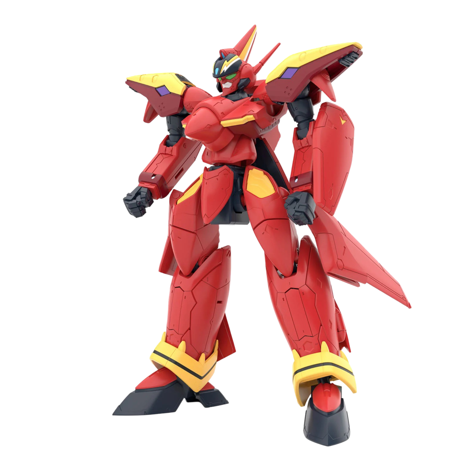 BANDAI Hobby HG 1/100 VF-19 CUSTOM FIRE VALKYRIE WITH SOUND BOOSTER(4573102663153)