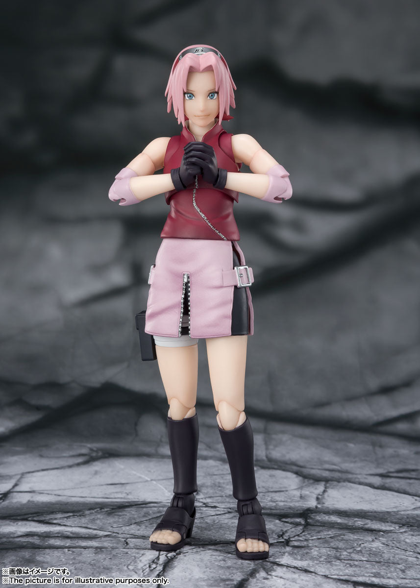 BANDAI Tamashii Sakura Haruno -Inheritor of Tsunade's indominable will- "Naruto -Shippuden-"(4573102634481)