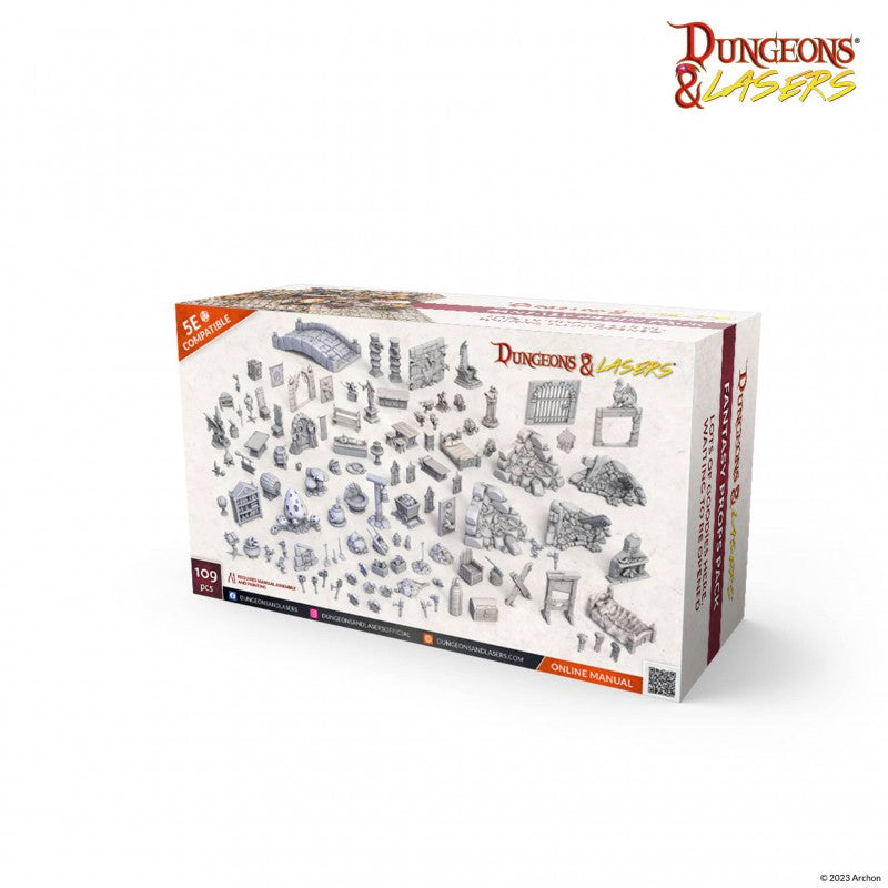 Archon Studio Dungeons and Lasers: Fantasy Props Pack (D&L: Expansion Sets) | 5901414673475