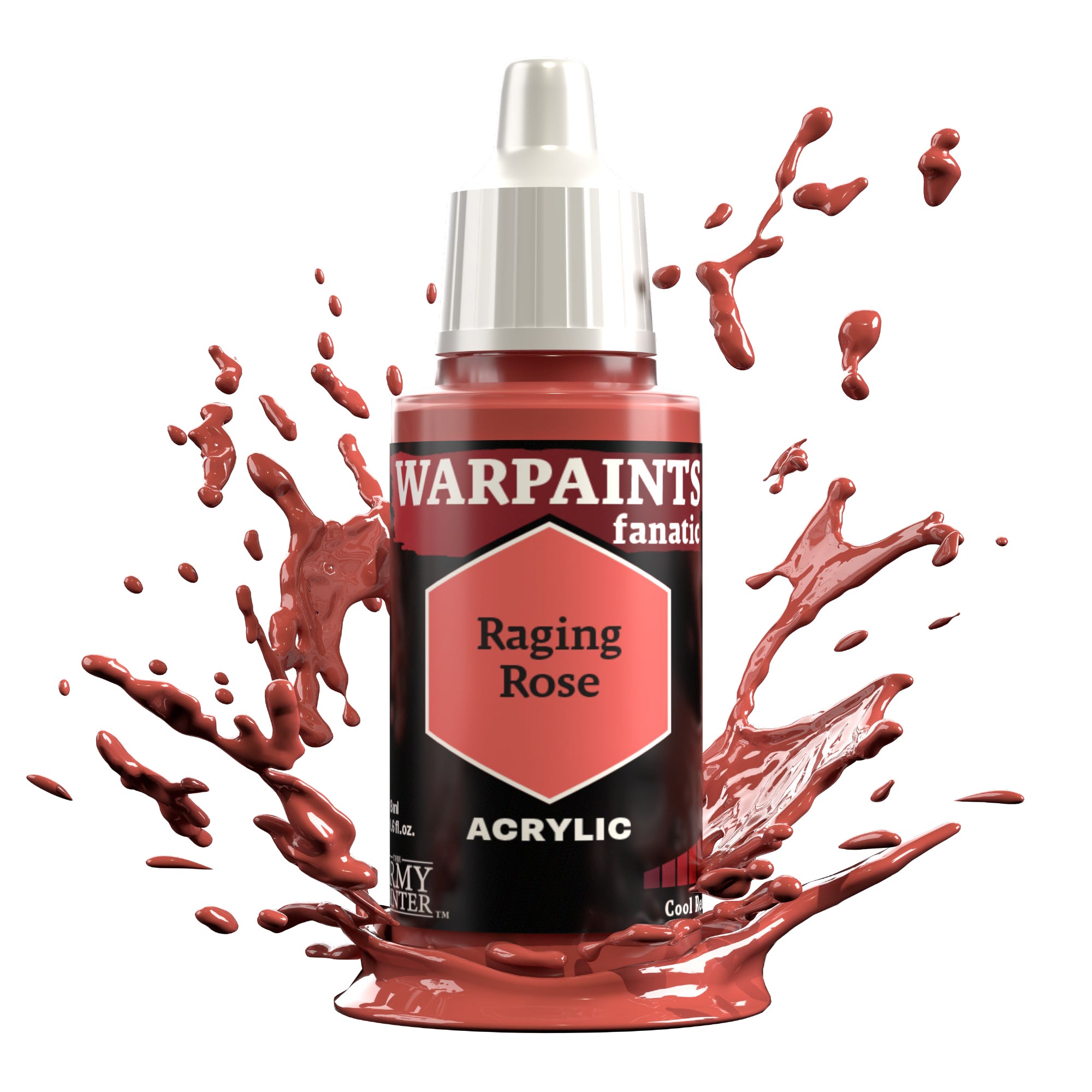 Army Painter Warpaints Fanatic Acrylic, Raging Rose
