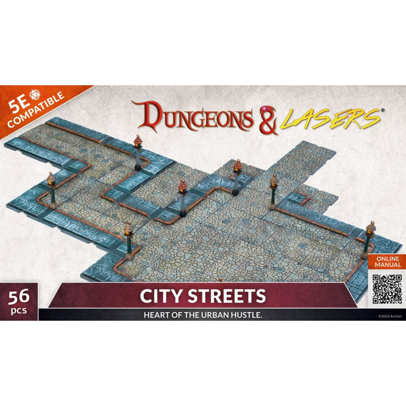 Archon Studio Dungeons and Lasers: City Streets (D&L: Expansion Sets) | 5901414673499
