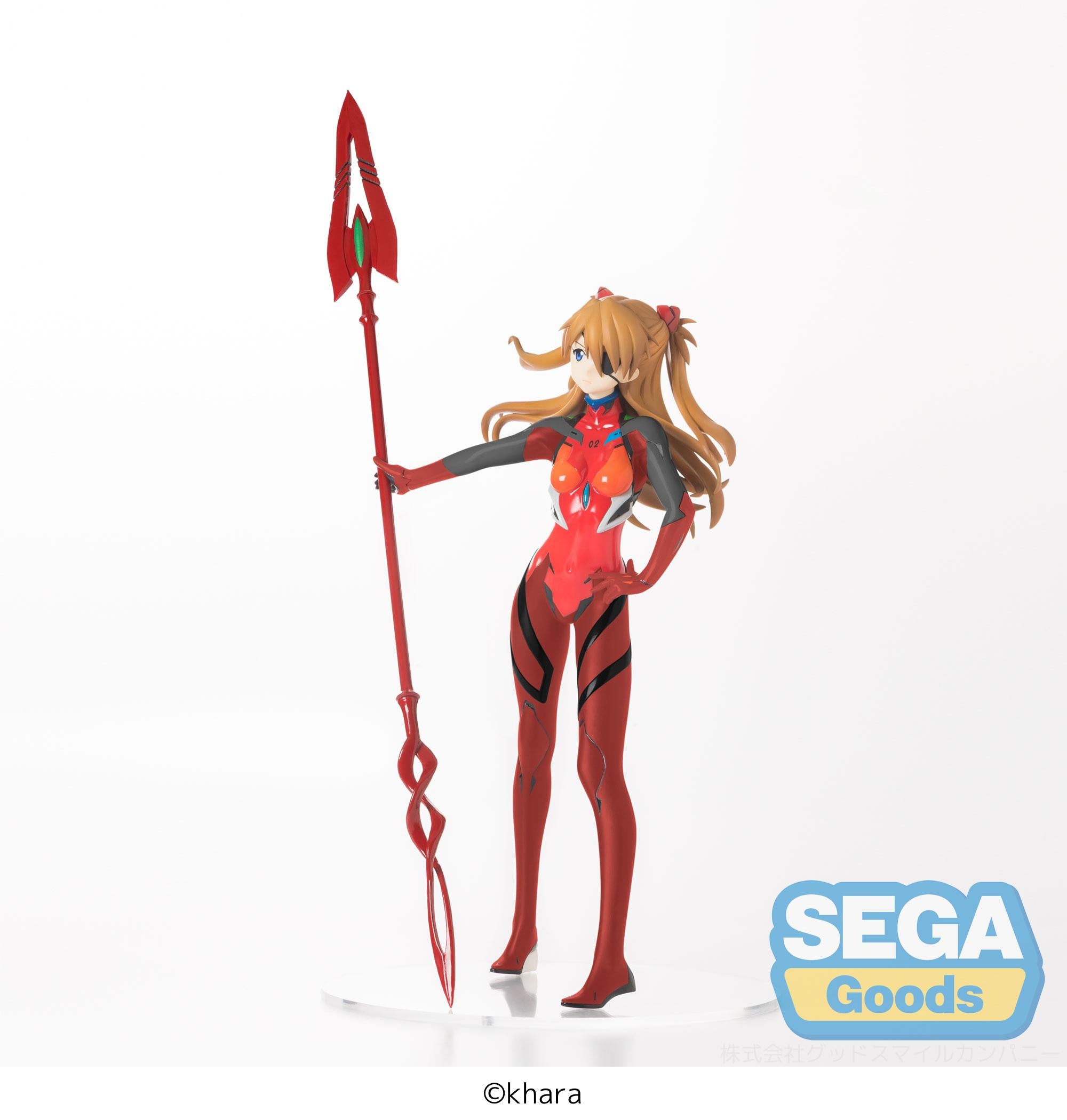 SEGA "Evangelion: New Theatrical Edition" LPM Figure -Asuka x Spear of Cassius-(re-run)