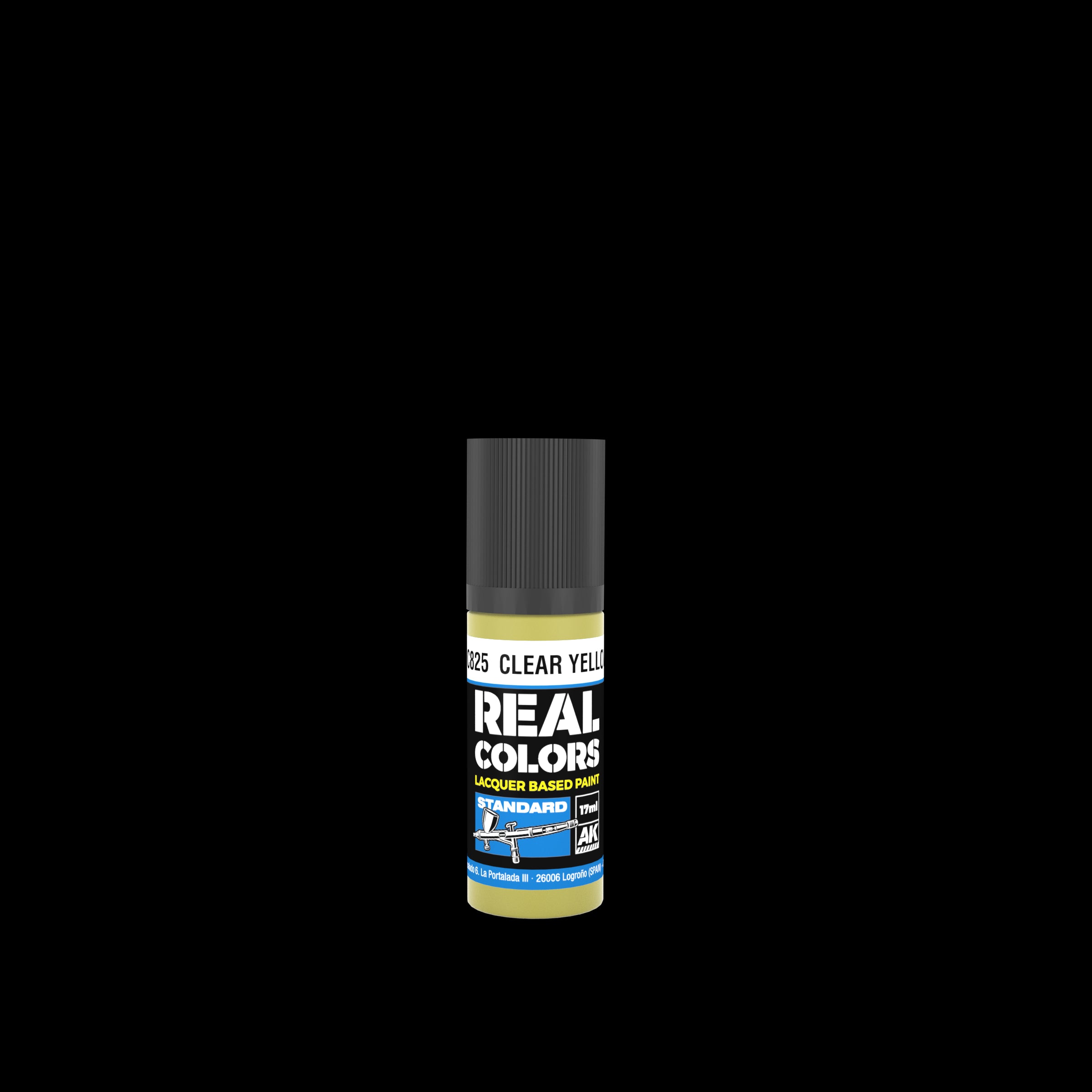 AK Interactive Real Colors Clear Yellow 17 ml. | 8435568335783