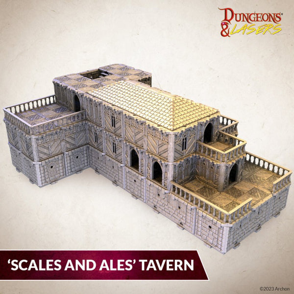 Archon Studio Dungeons and Lasers: "Scales & Ales" Tavern (D&L: Starter Sets)