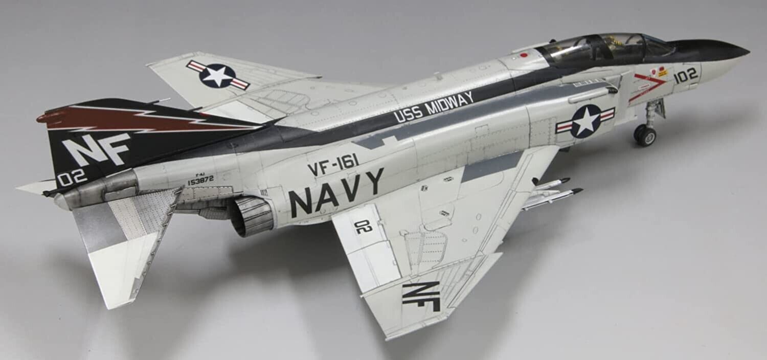 FineMolds 1/72 US Navy F-4J Fighter "USS Midway 1978", Aircraft | 4536318727439
