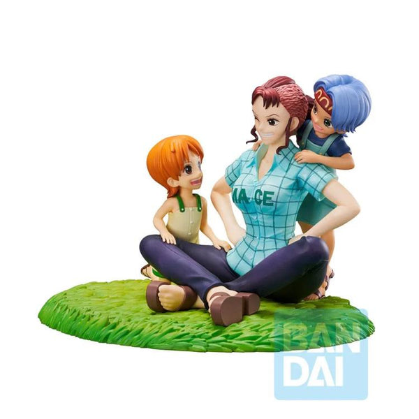 Bandai Spirits Ichibansho Figure Nami & Bellemere (Emotional Stories 2) "One Piece"