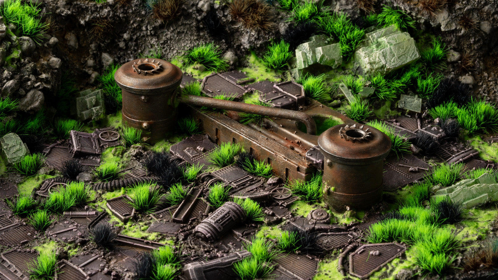 Gamers Grass Basing Bits - Spaceship Corridor | 738956790538