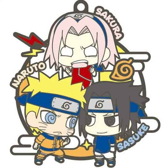 Megahouse Rubber Mascot Naruto Shippuden Three Man Cell Believe It "Naruto"