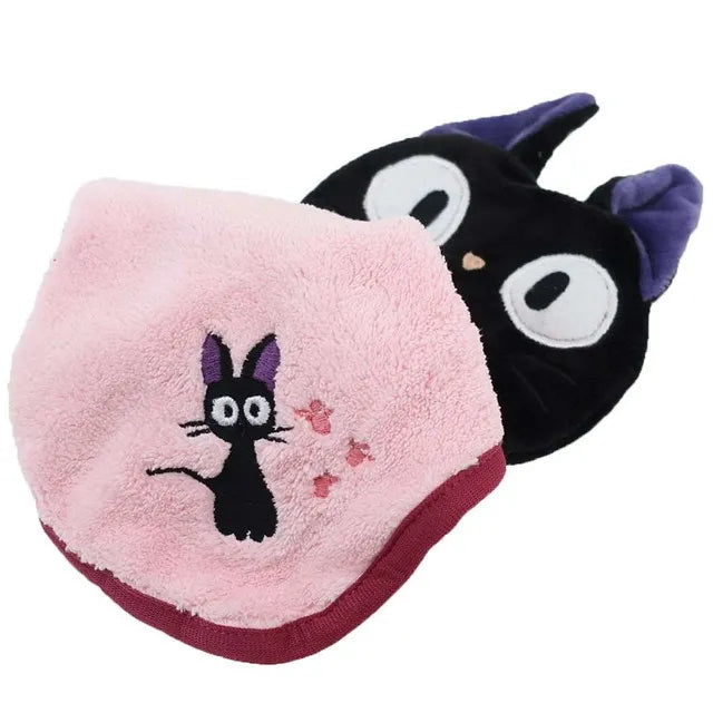 Marushin Kiki's Delivery Service Jiji Micro Loop Towel "Kiki's Delivery Service" | 4992272754469