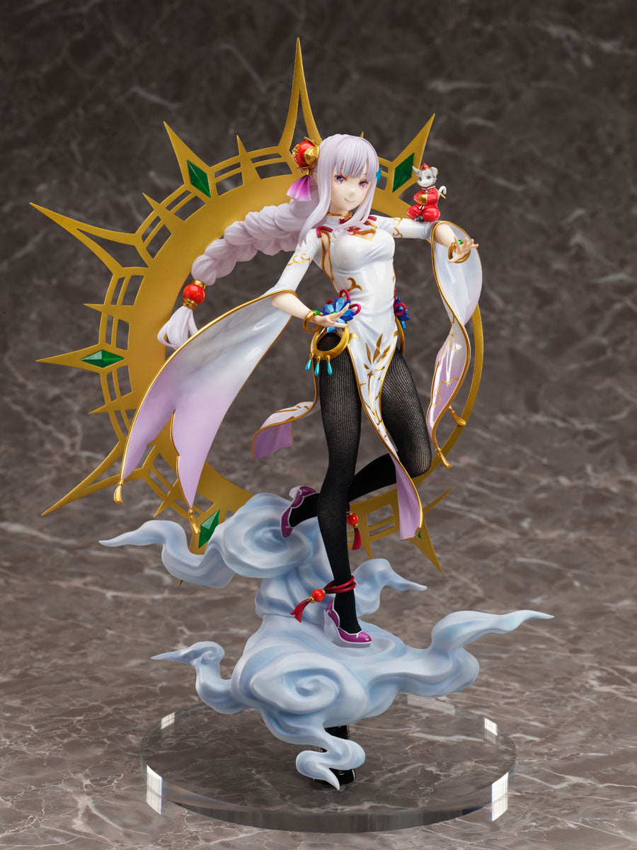 FURYU Corporation Re:ZERO -Starting Life in Another World- Emilia China Dress ver. 1/7 Scale Figure | 4589584957482