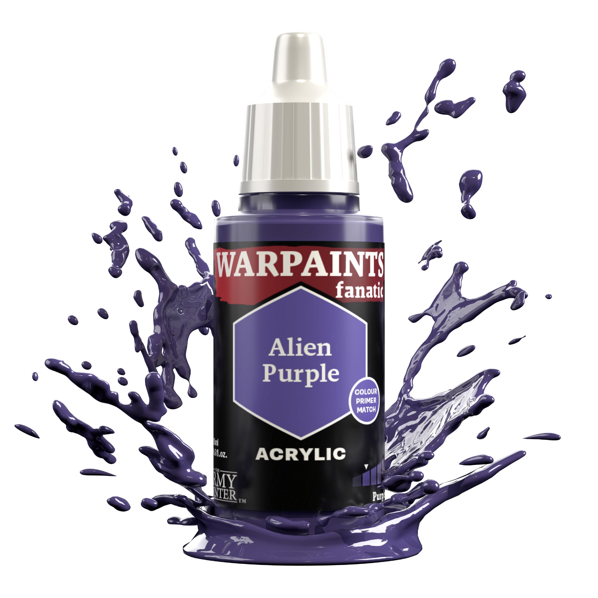 Army Painter Warpaints Fanatic Acrylic, Alien Purple | 5713799312807