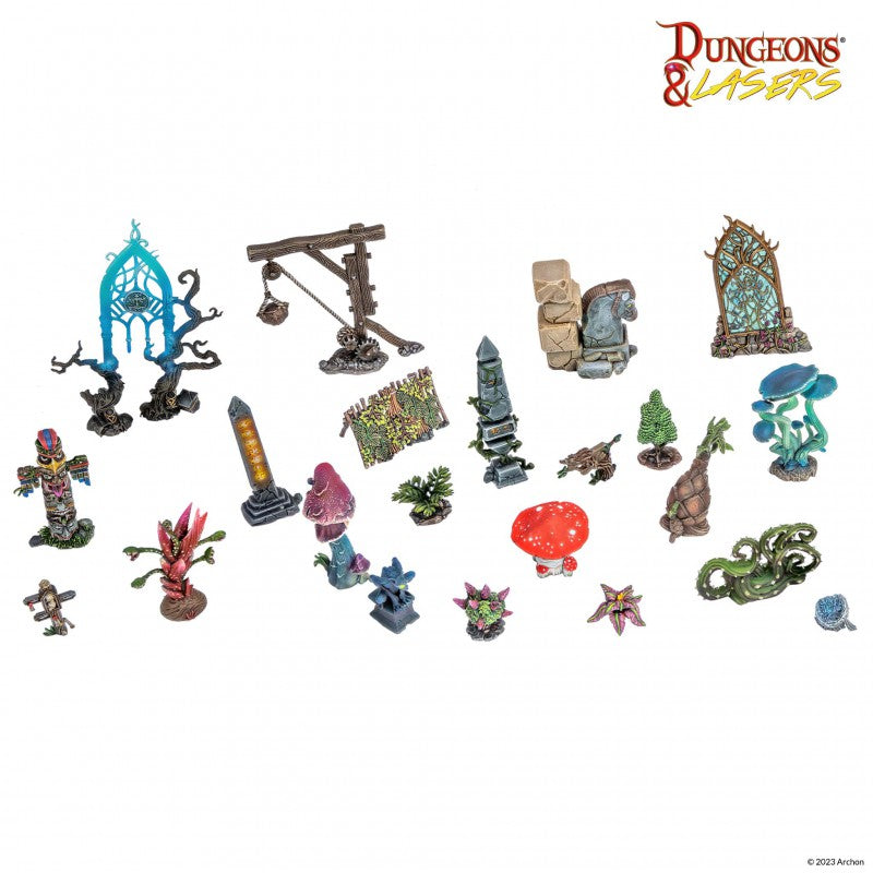 Archon Studio Dungeons and Lasers: Ancient Ruins Scatter Terrain (D&L: Expansion Sets) | 5901414674700