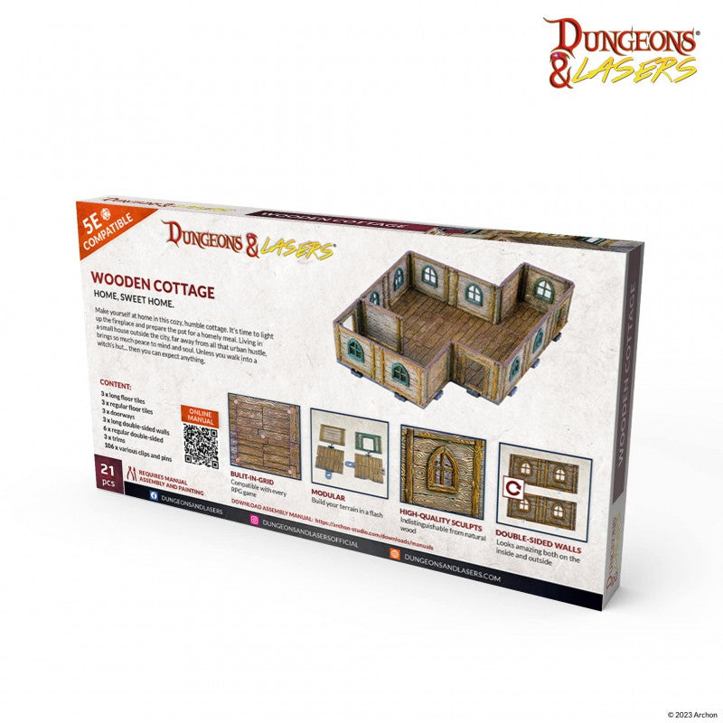 Archon Studio Dungeons and Lasers: Wooden Cottage (D&L: Expansion Sets) | 5901414673505